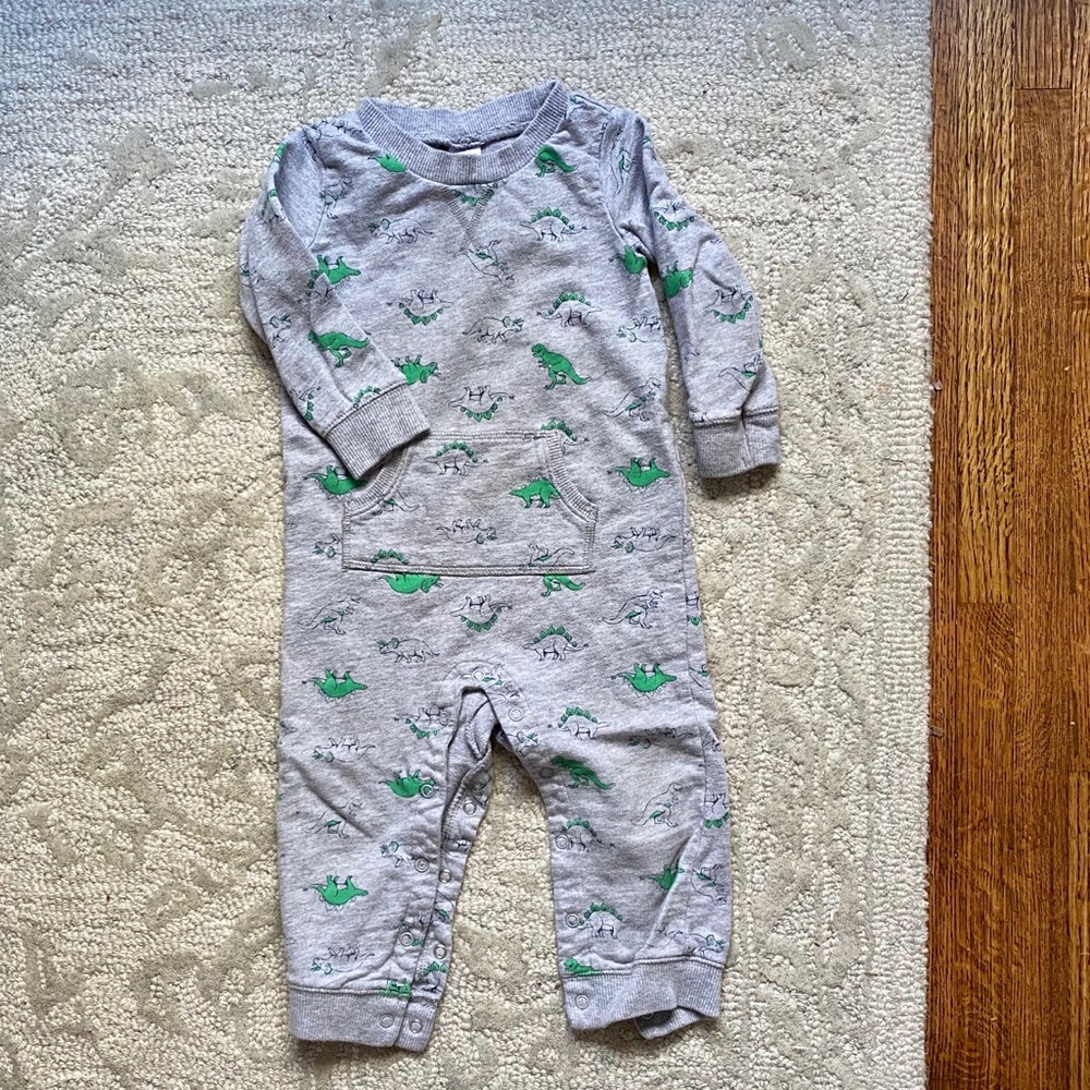 Carters Dino Onesie 18mo